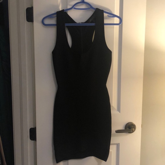 BCBG Maxazria bandage dress in black XS - Picture 2 of 8